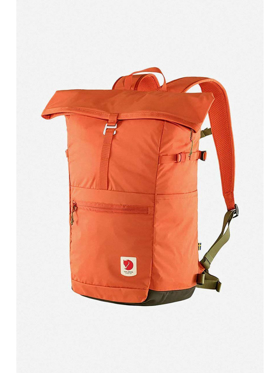 Batoh Fjallraven High Coast Foldsack 24 F23222 333 oranžová barva velký hladký