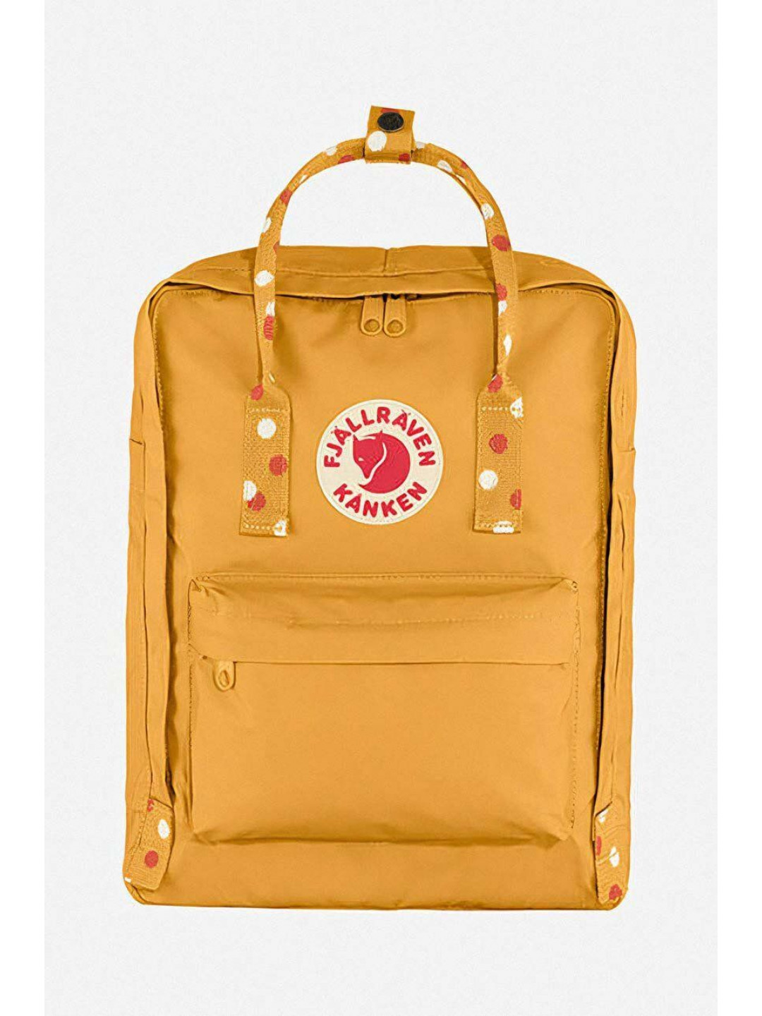Batoh Fjallraven Kanken žlutá barva velký s aplikací F23510 160 916-160
