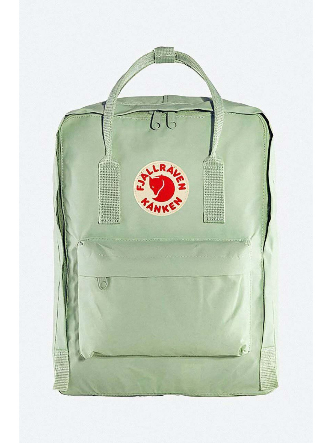 Batoh Fjallraven Kanken zelená barva velký s aplikací F23510 600-600
