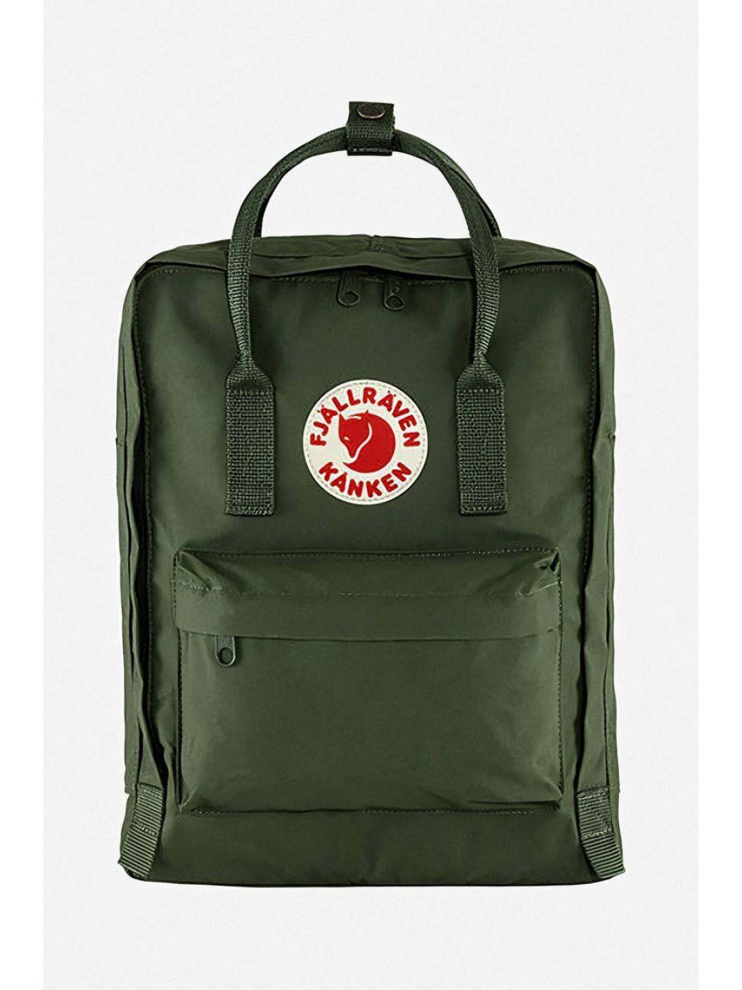 Batoh Fjallraven Kanken zelená barva velký s aplikací F23510 660-660