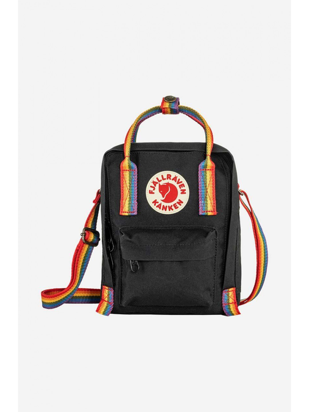Ledvinka Fjallraven Kanken Rainbow Sling černá barva F23623 550 907-907