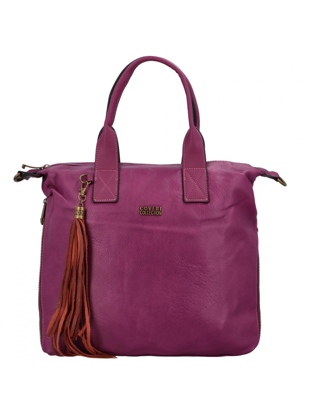 Dámská kabelka do ruky fialová – Coveri Elaine