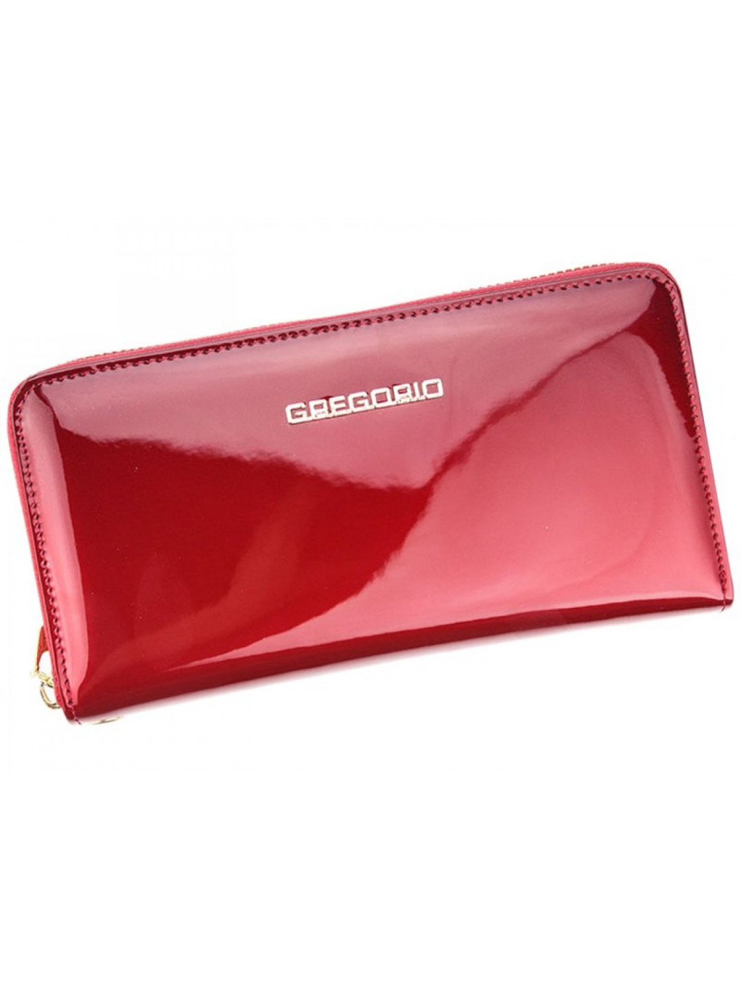 Dámská kožená pouzdrová peněženka červená – Gregorio Clorinna