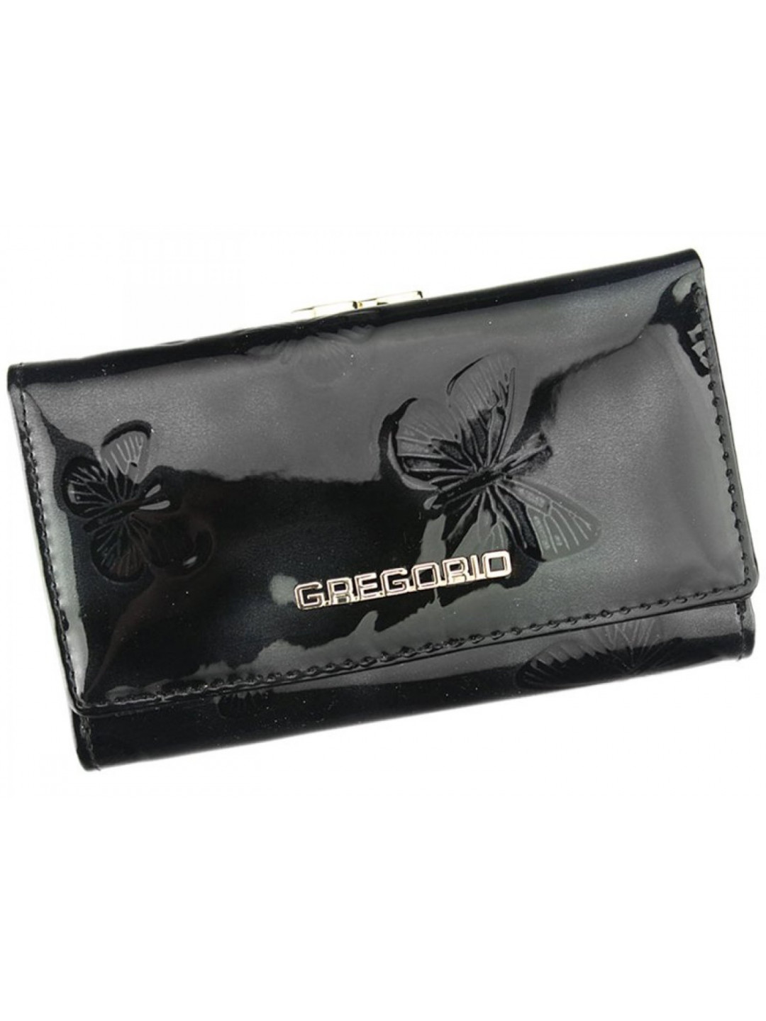 Dámská kožená peněženka černá – Gregorio Juliass