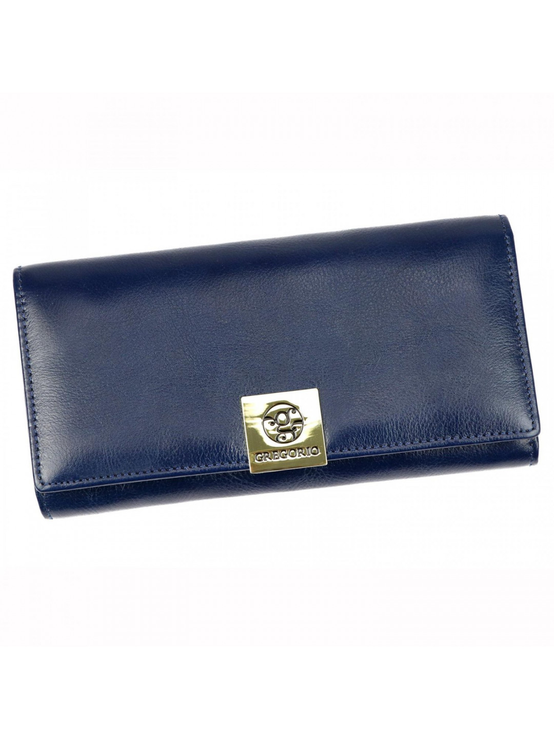 Dámská kožená peněženka modrá – Gregorio Lorenca