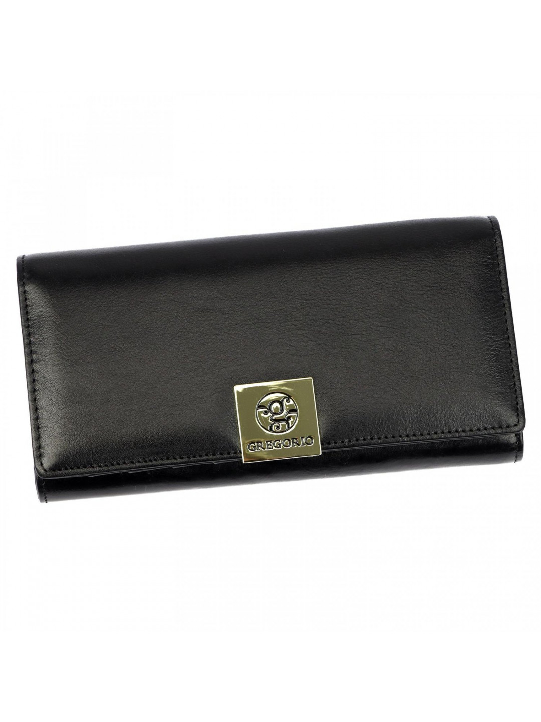 Dámská kožená peněženka černá – Gregorio Sofasa