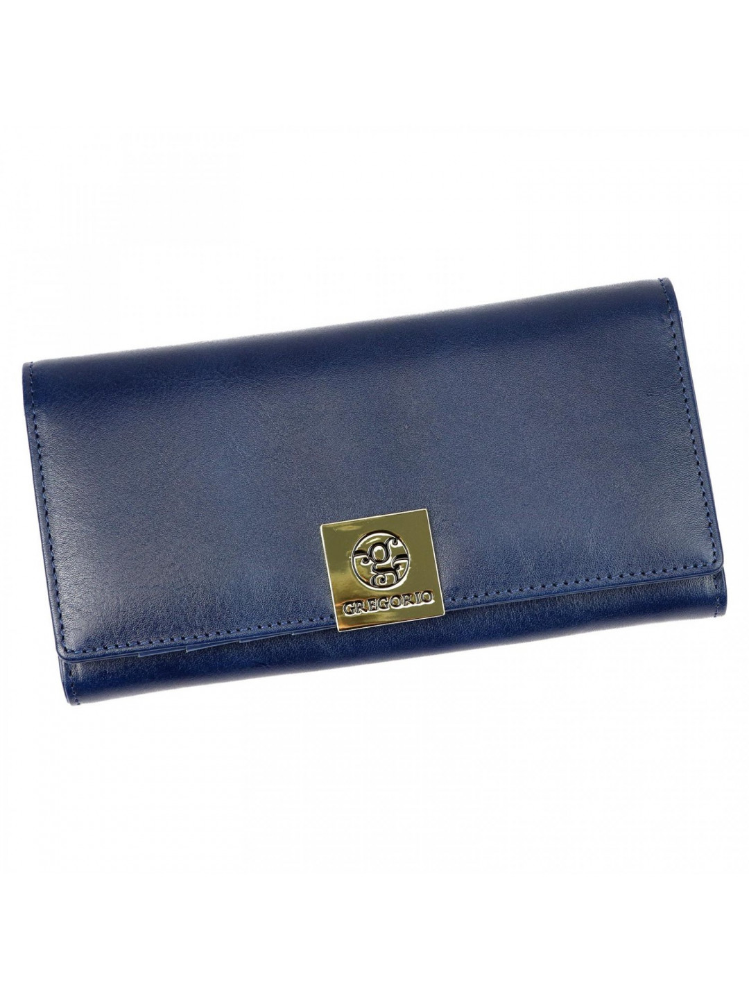 Dámská kožená peněženka modrá- Gregorio Raffici