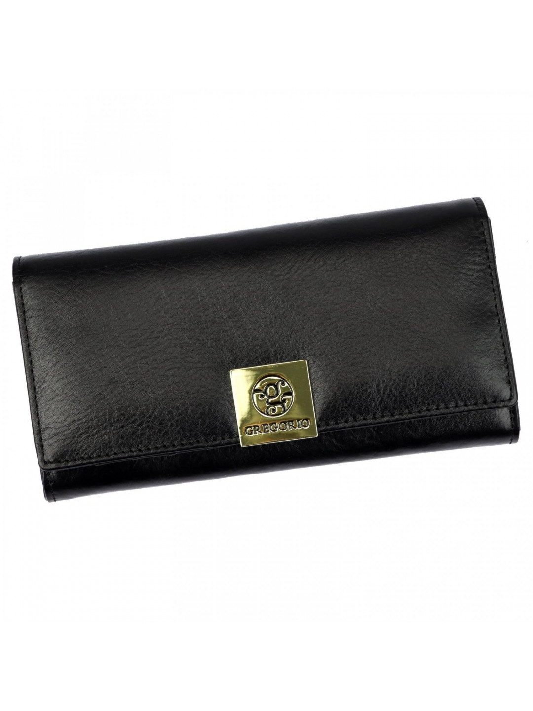 Dámská kožená peněženka černá – Gregorio Raffici