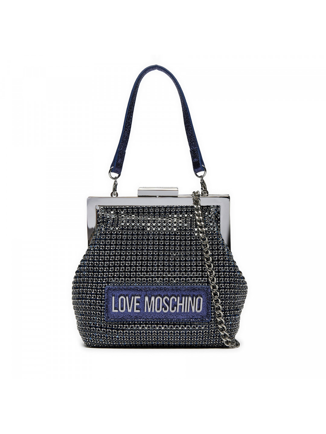 Kabelka LOVE MOSCHINO JC4043PP1LLP176A Tmavomodrá
