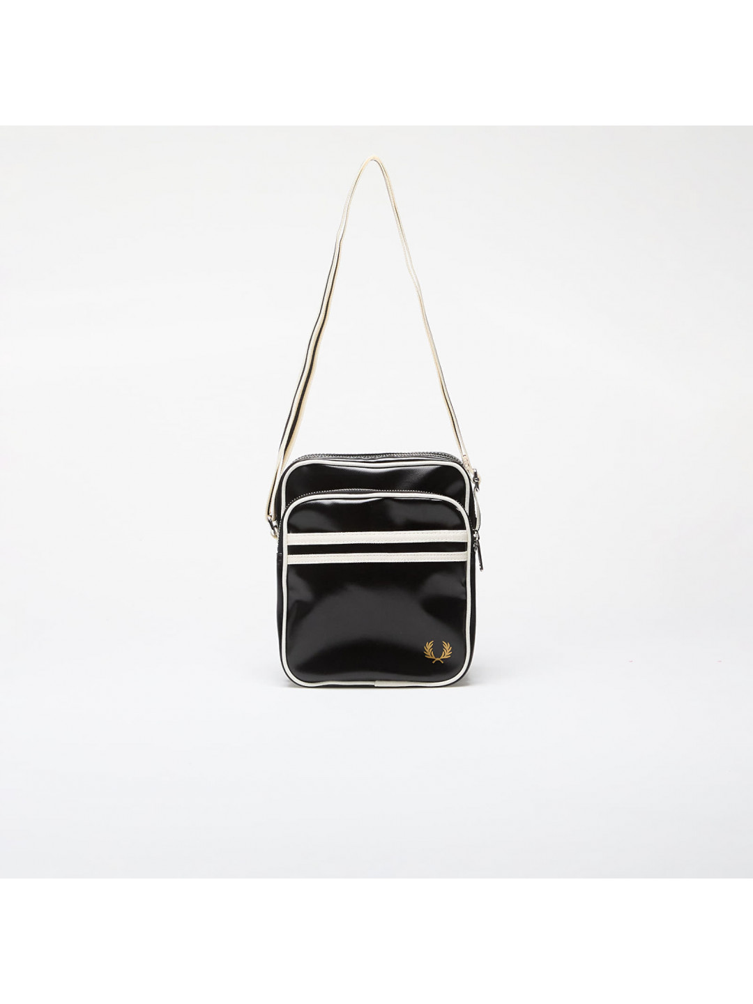 Taška FRED PERRY Classic Side Bag Black Ecru Universal