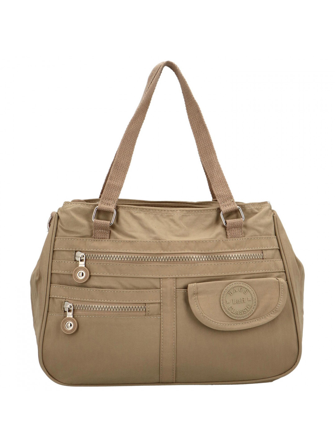 Stylová dámská kabelka přes rameno Fasta khaki