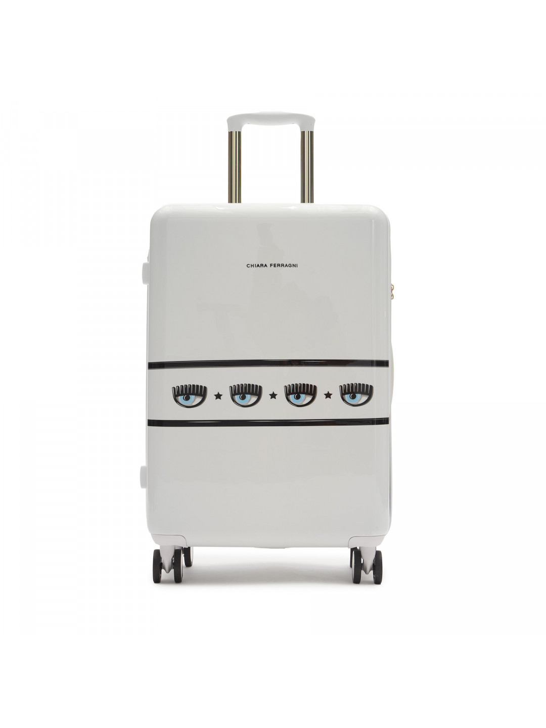 Střední kufr Chiara Ferragni 76SB0LA2 Bílá