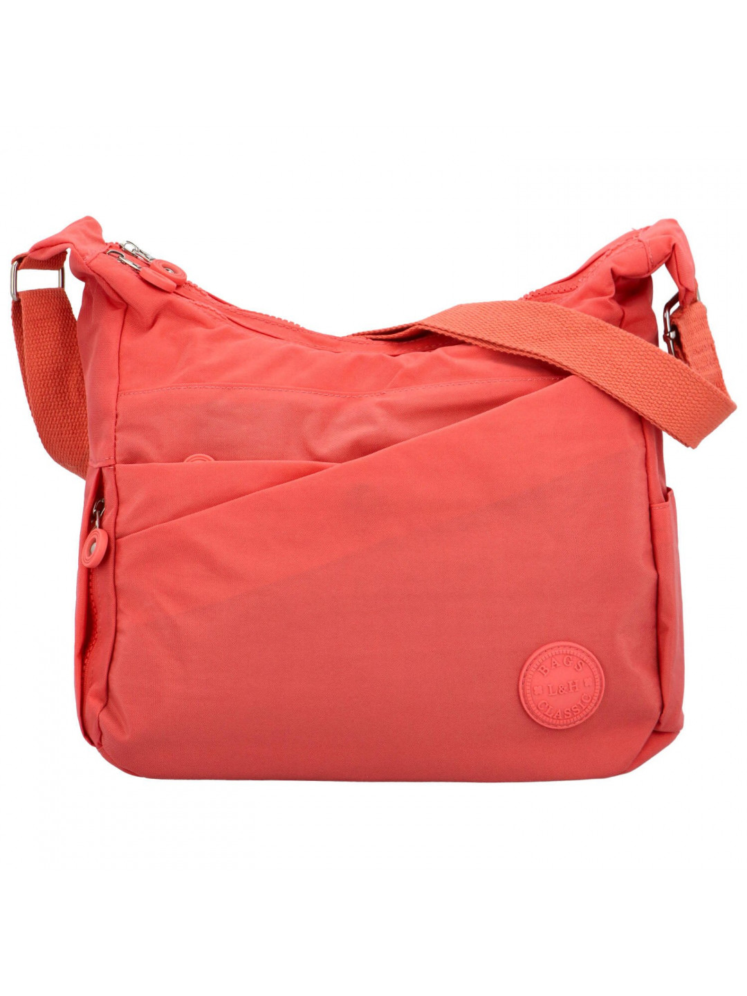 Trendy dámská crossbody Ruvina růžová