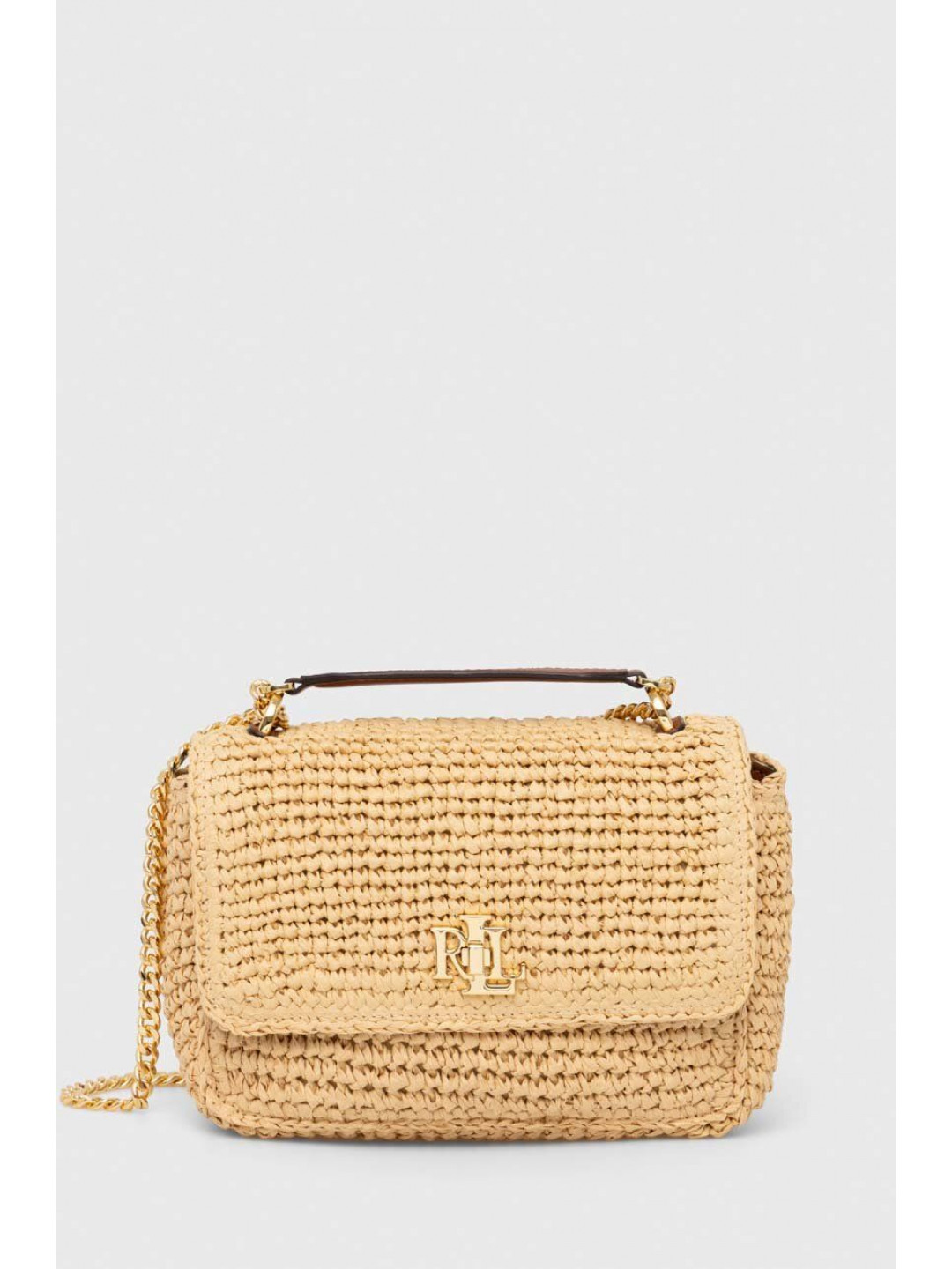 Kabelka Lauren Ralph Lauren černá barva 431920043