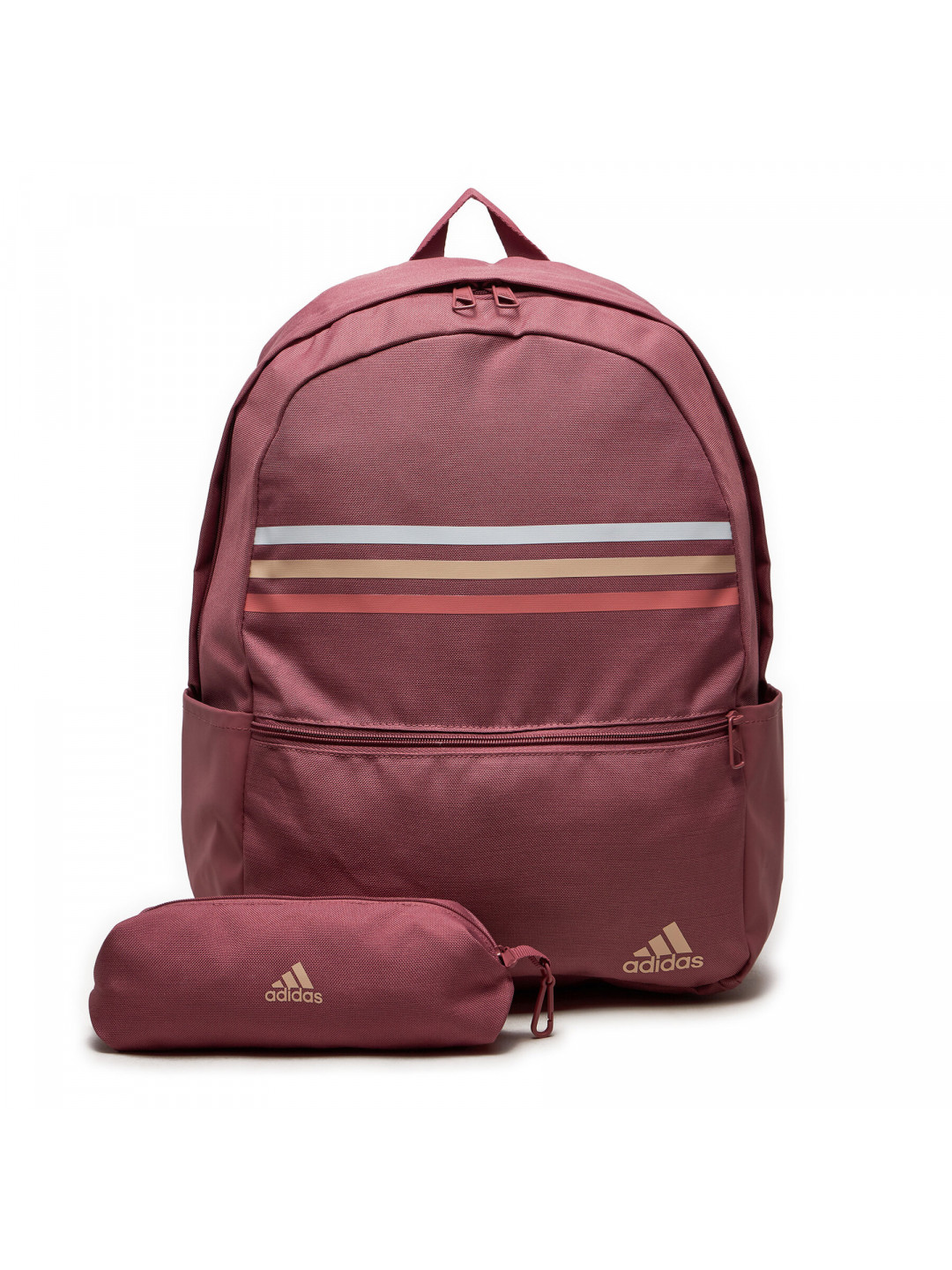 Batoh adidas Classic Horizontal 3-Stripes IZ1897 Růžová