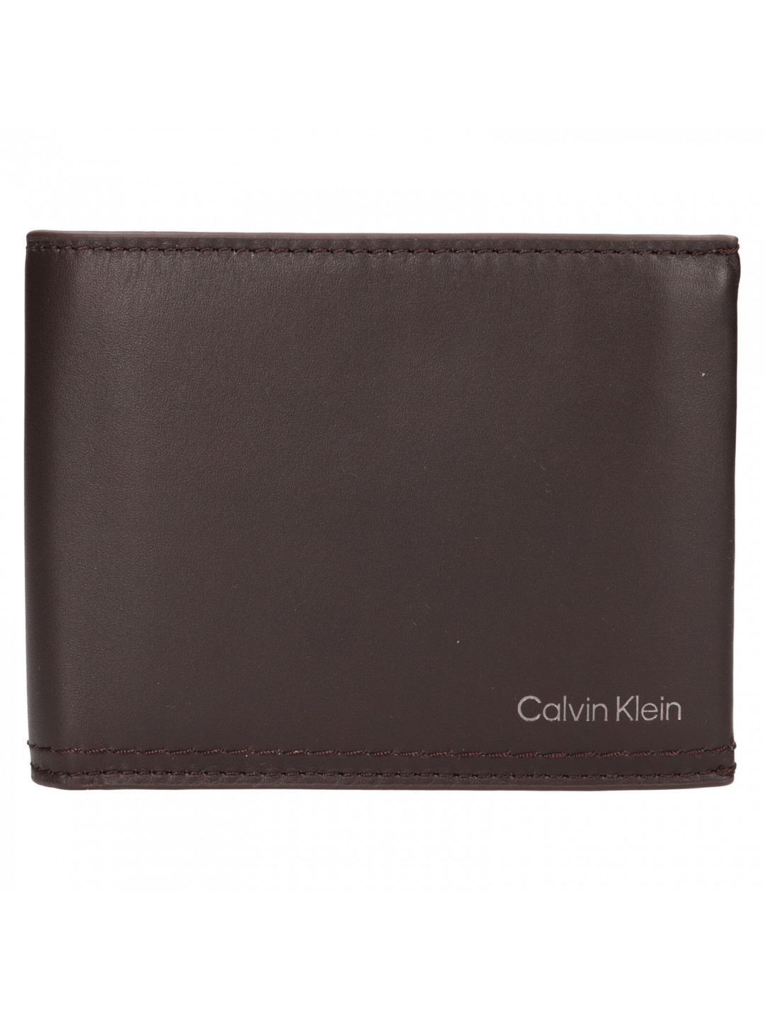 Pánská kožená peněženka Calvin Klein Gaven – hnědá