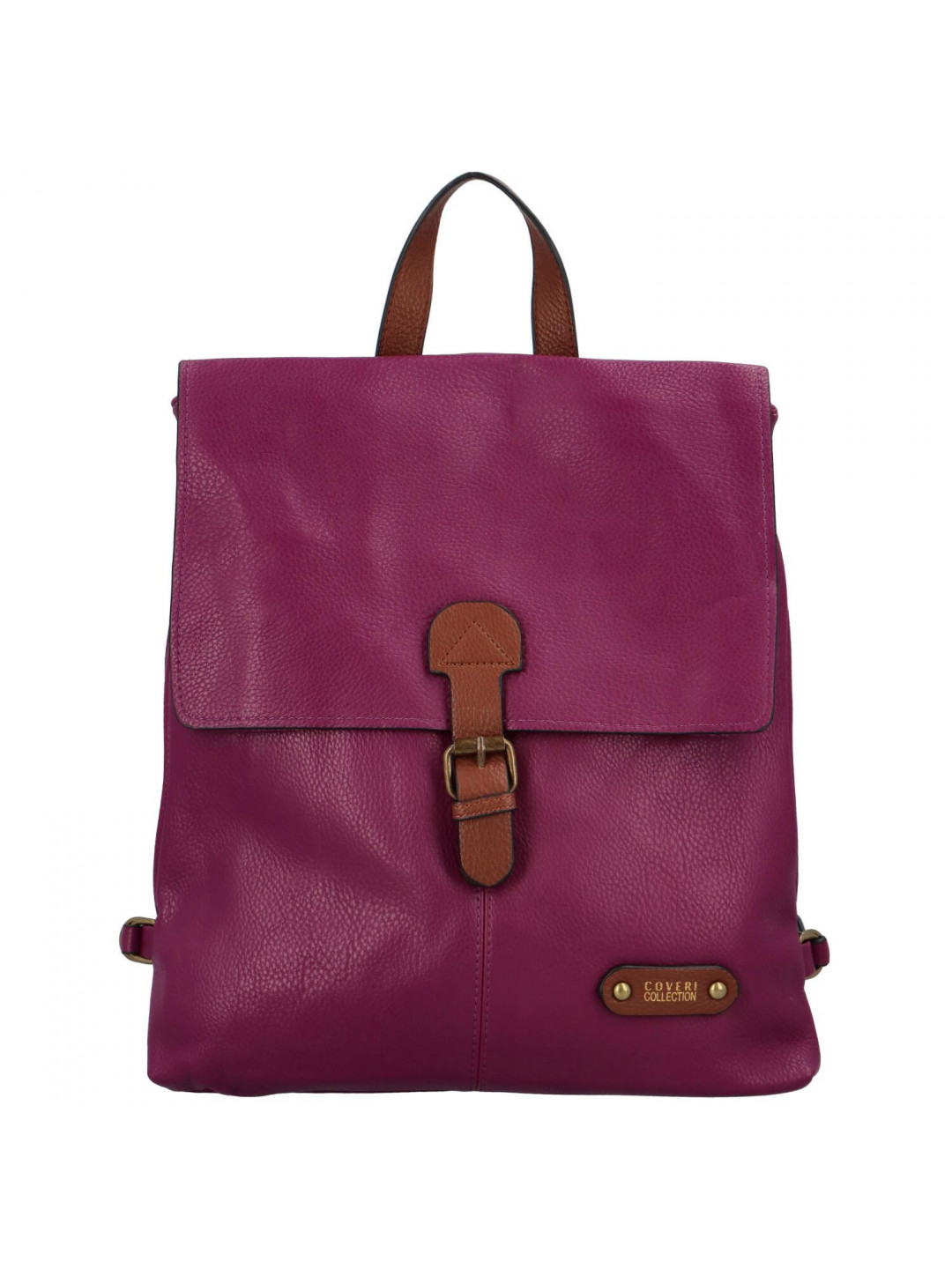 Dámský kabelko batoh purpurový – Coveri Albertine