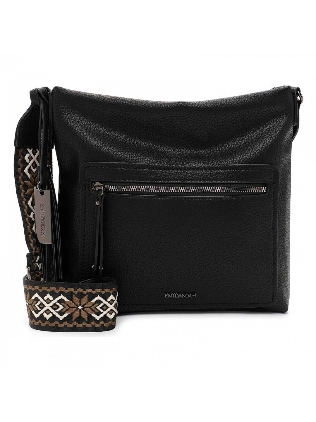 Dámská crossbody kabelka Emily & Noah Mira – černá