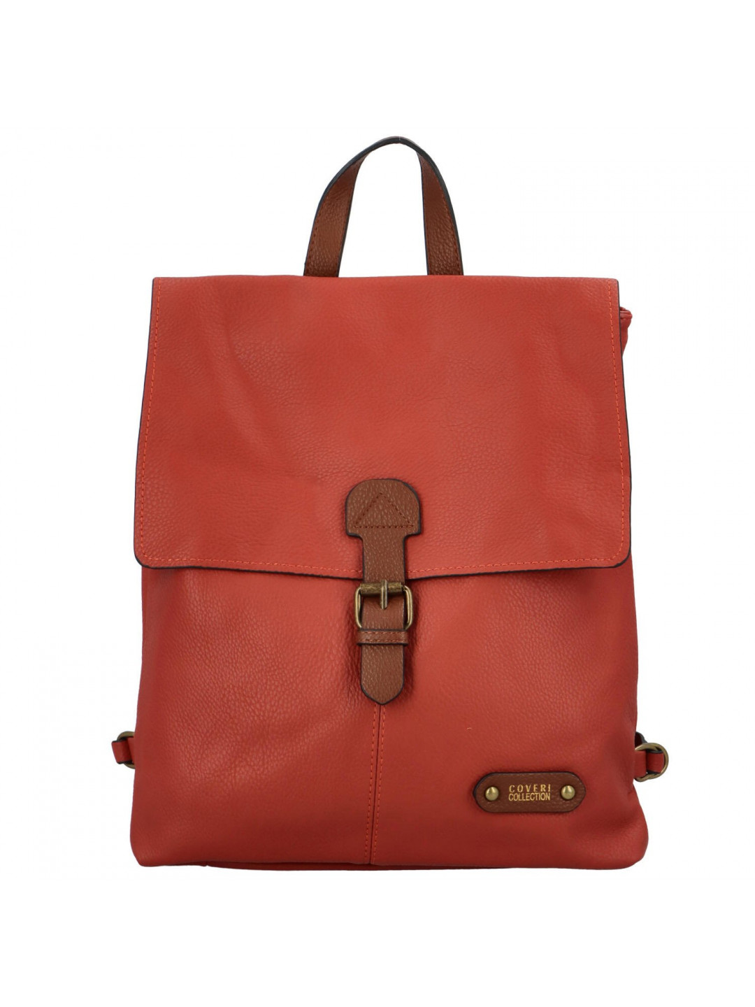 Dámský kabelko batoh oranžový – Coveri Albertine
