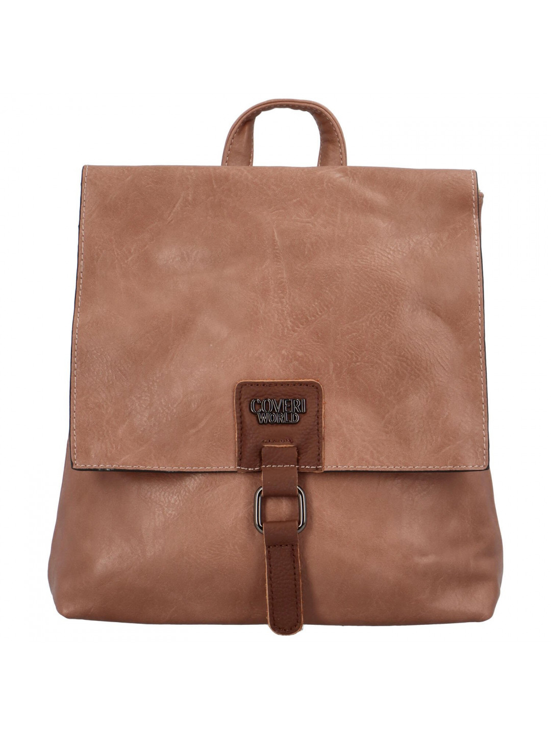 Dámský kabelko-batoh tmavě růžový – Coveri Marlow