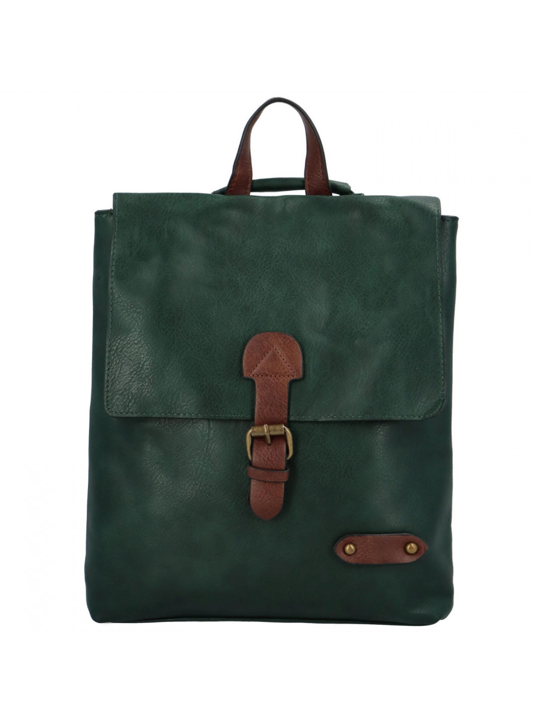 Dámský kabelko batoh zelený – Coveri Atalanta