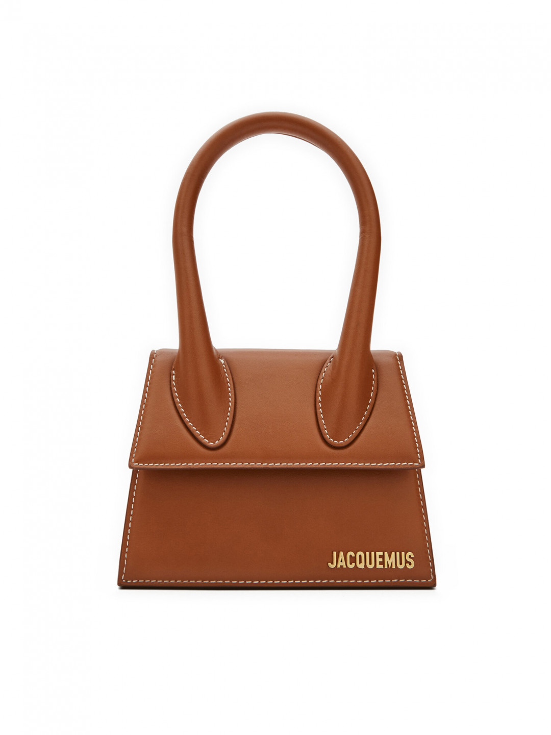 JACQUEMUS Kabelka Le Chiquito Moyen 213BA002-3072 Hnědá