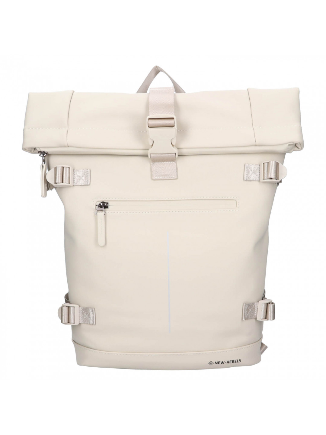 Velký trendy batoh New Rebels William – krémová