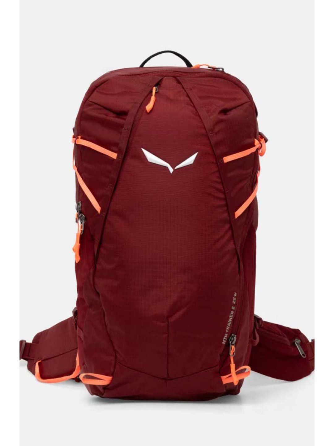 Batoh Salewa Mountain Trainer 2 dámský červená barva velký vzorovaný 00 0000001294