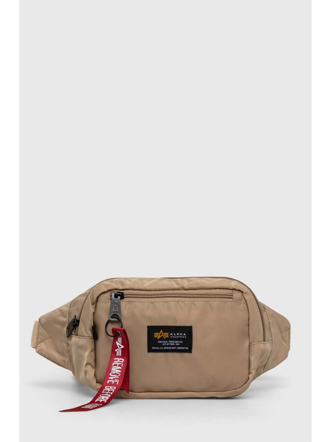 Ledvinka Alpha Industries béžová barva 196923 14-Sand
