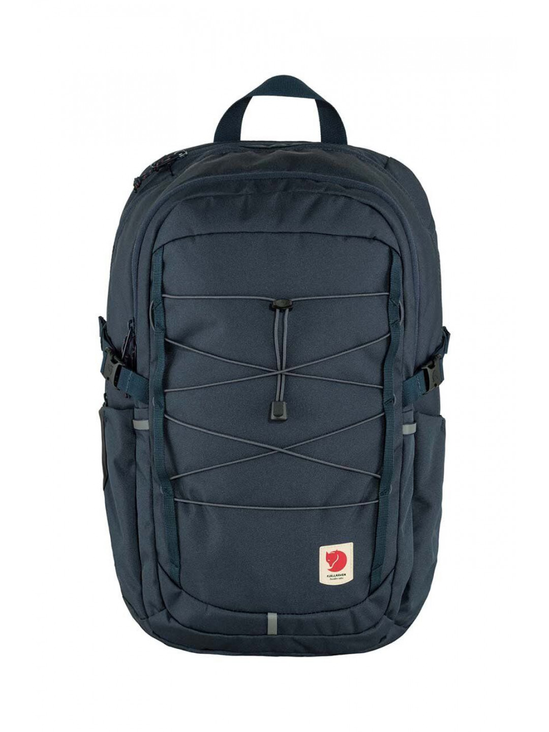 Batoh Fjallraven Skule 28 tmavomodrá barva velký hladký