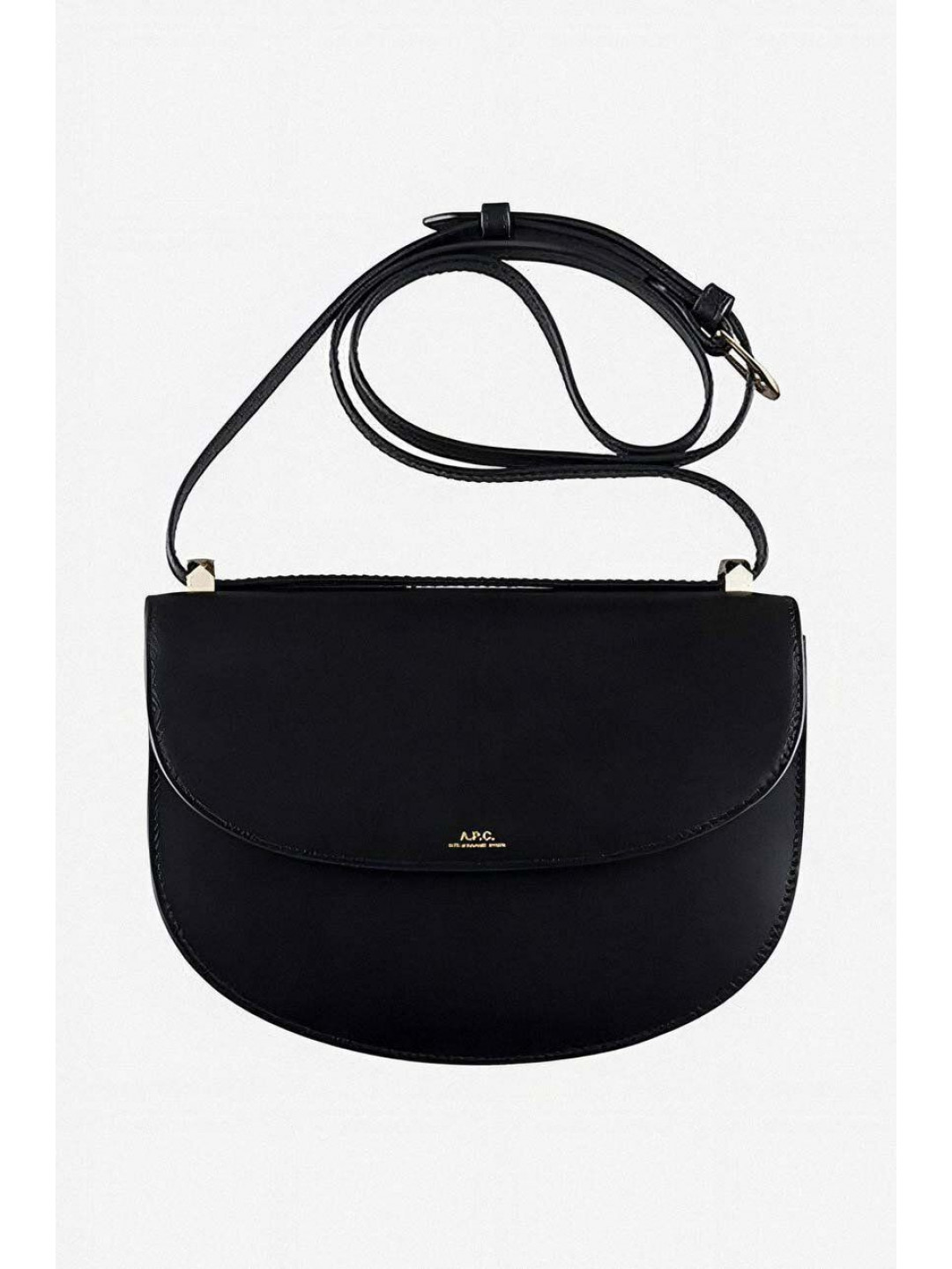 Kabelka A P C Sac Geneve PXAWV-F61161 BLACK černá barva
