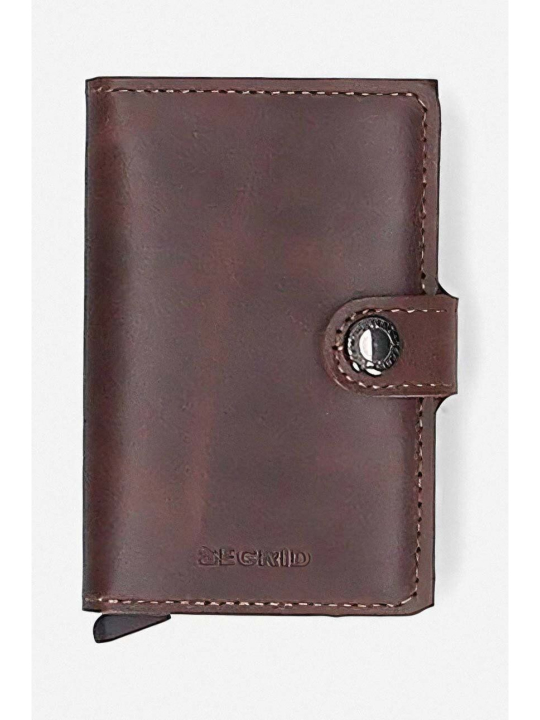 Peněženka Secrid Miniwallet Vintage vínová barva MV-Chocolate