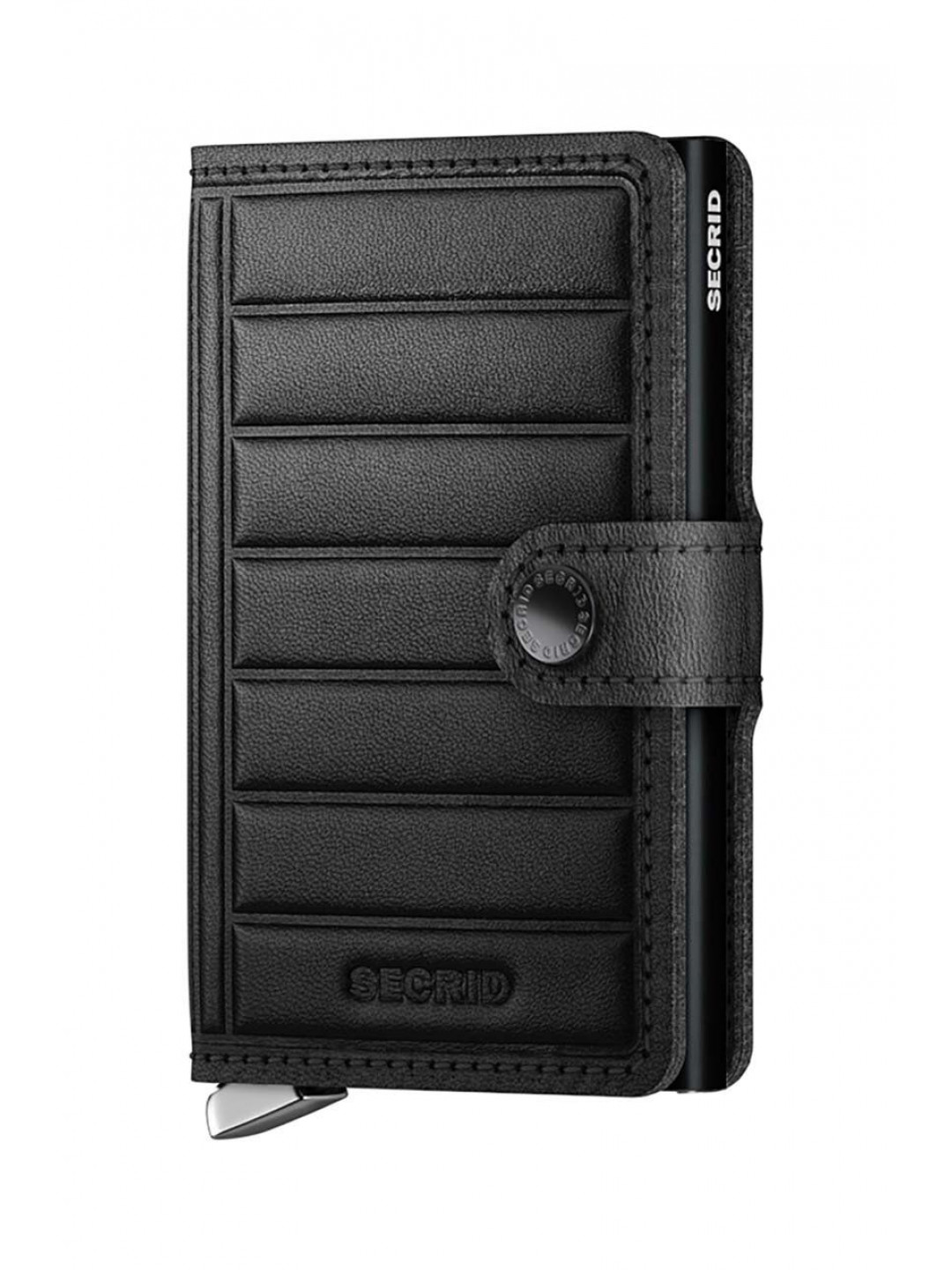 Kožená peněženka Secrid černá barva MEl-Black