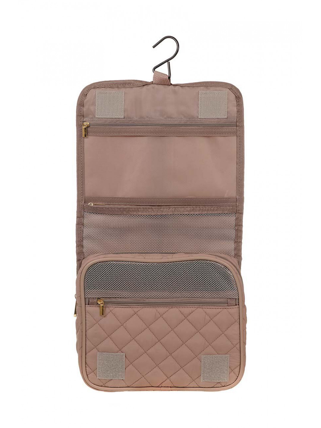 Kosmetická taška Danielle Beauty béžová barva