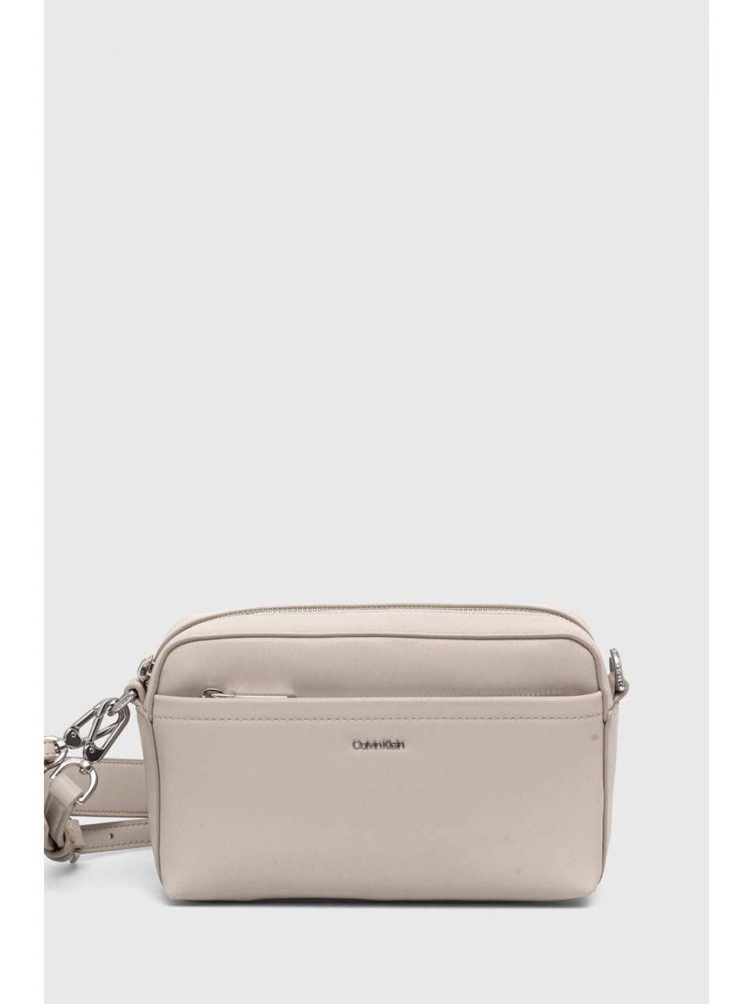 Kabelka Calvin Klein šedá barva K60K612280