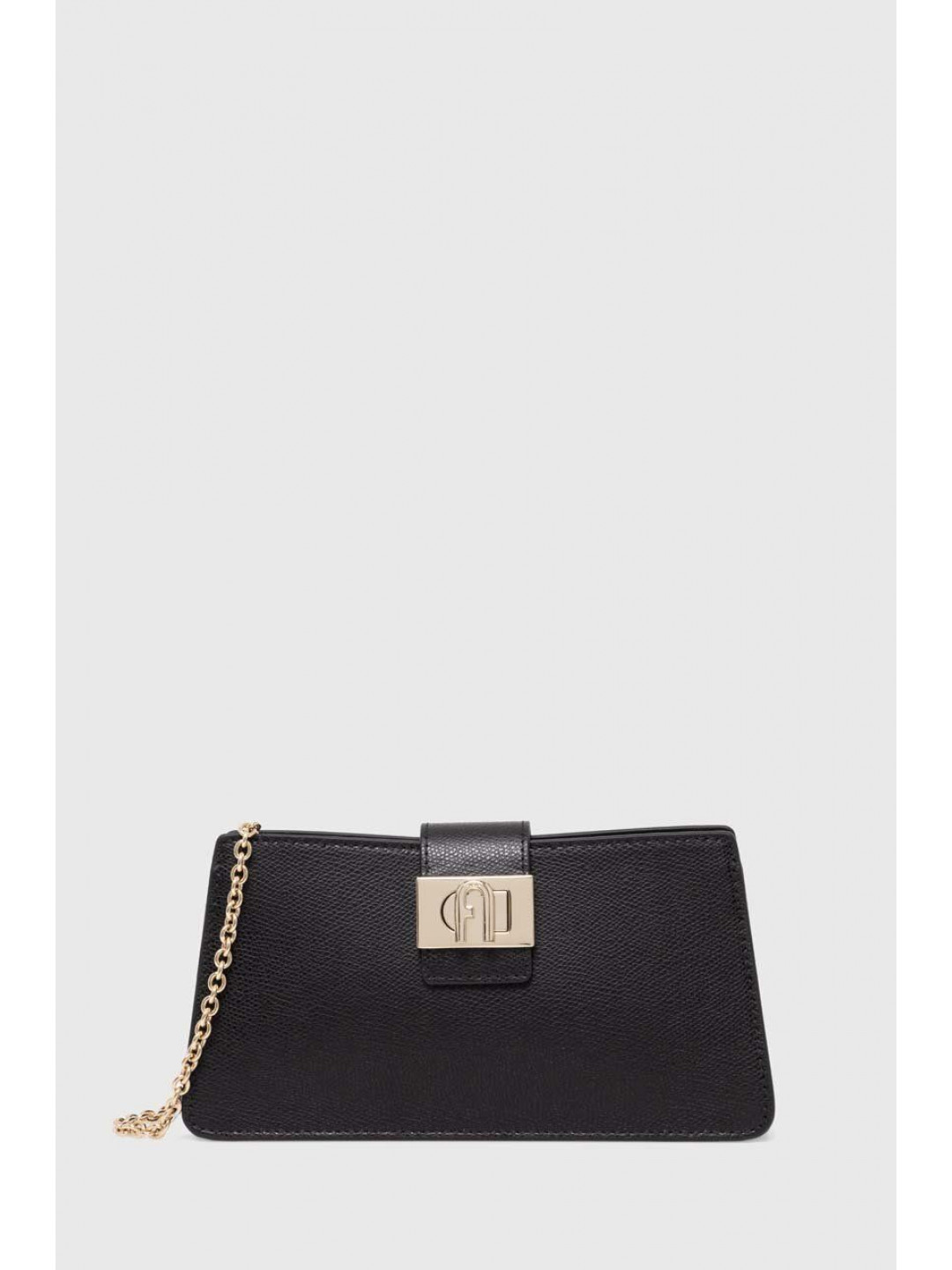 Kožená kabelka Furla černá barva WE00592 ARE000 O6000