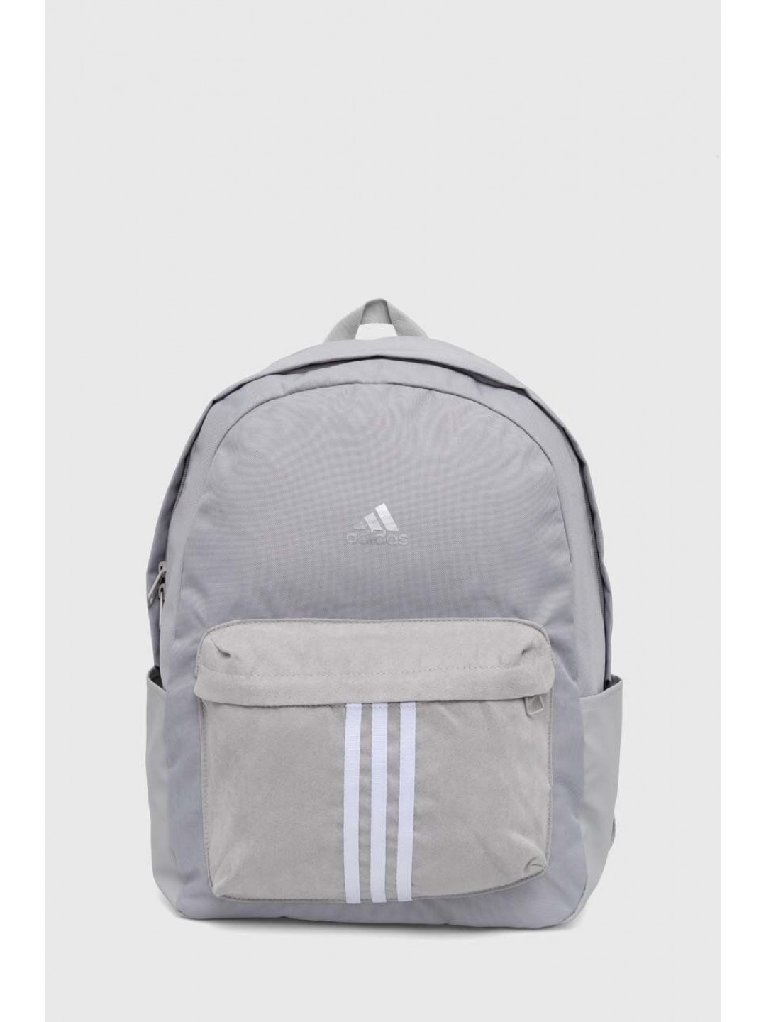 Batoh adidas šedá barva velký s potiskem JF0800