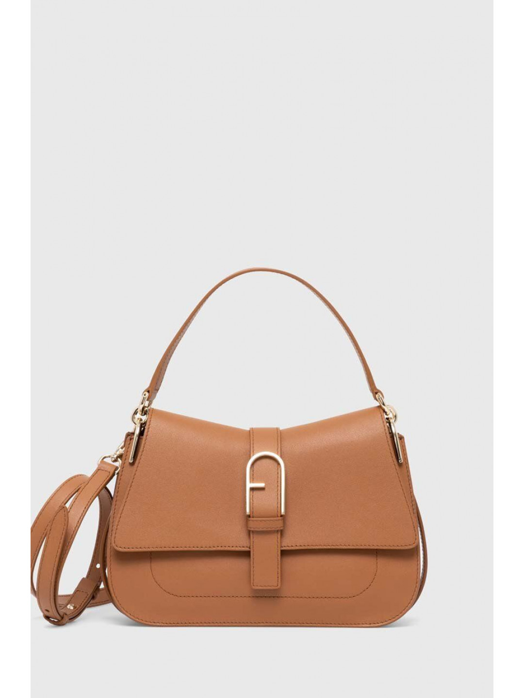 Kožená kabelka Furla béžová barva WB00996 BX2045 RY000