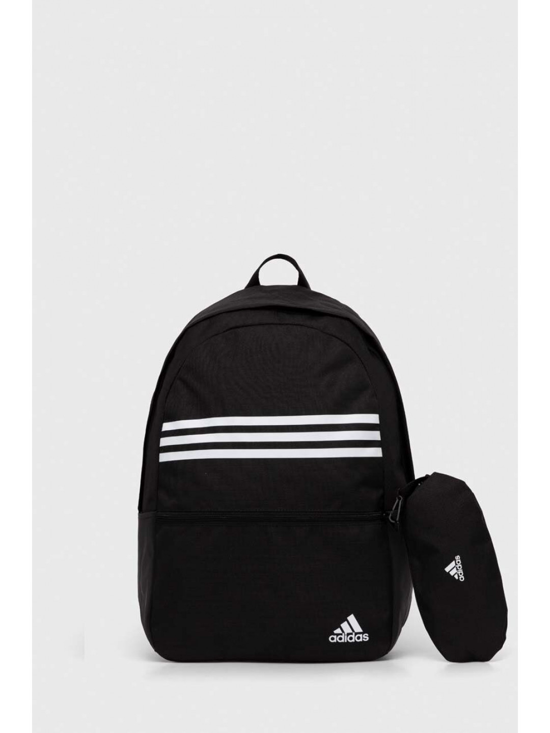 Batoh adidas Essentials černá barva velký s potiskem IZ1895