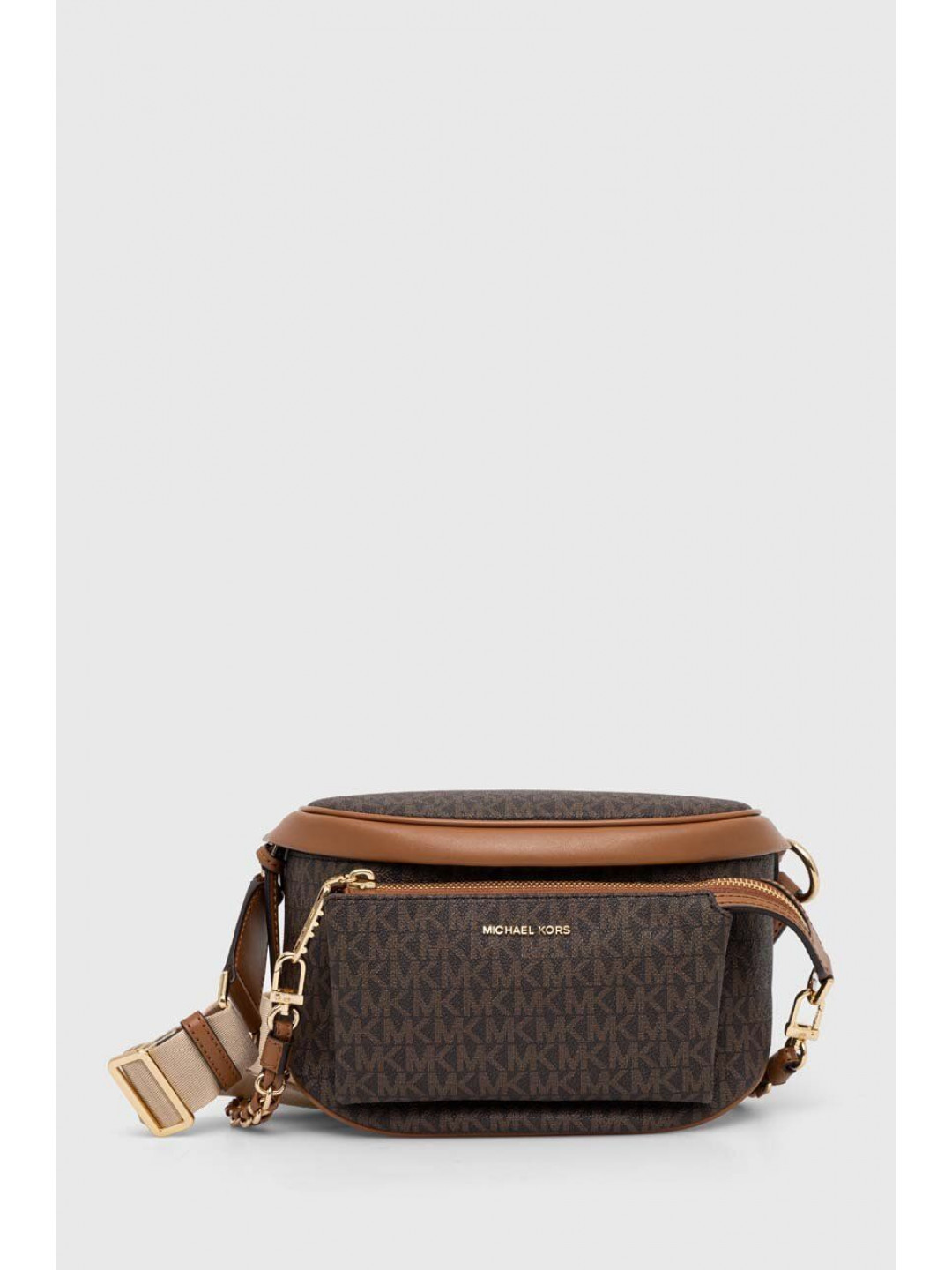 Kabelka MICHAEL Michael Kors hnědá barva 30S4G04M0B