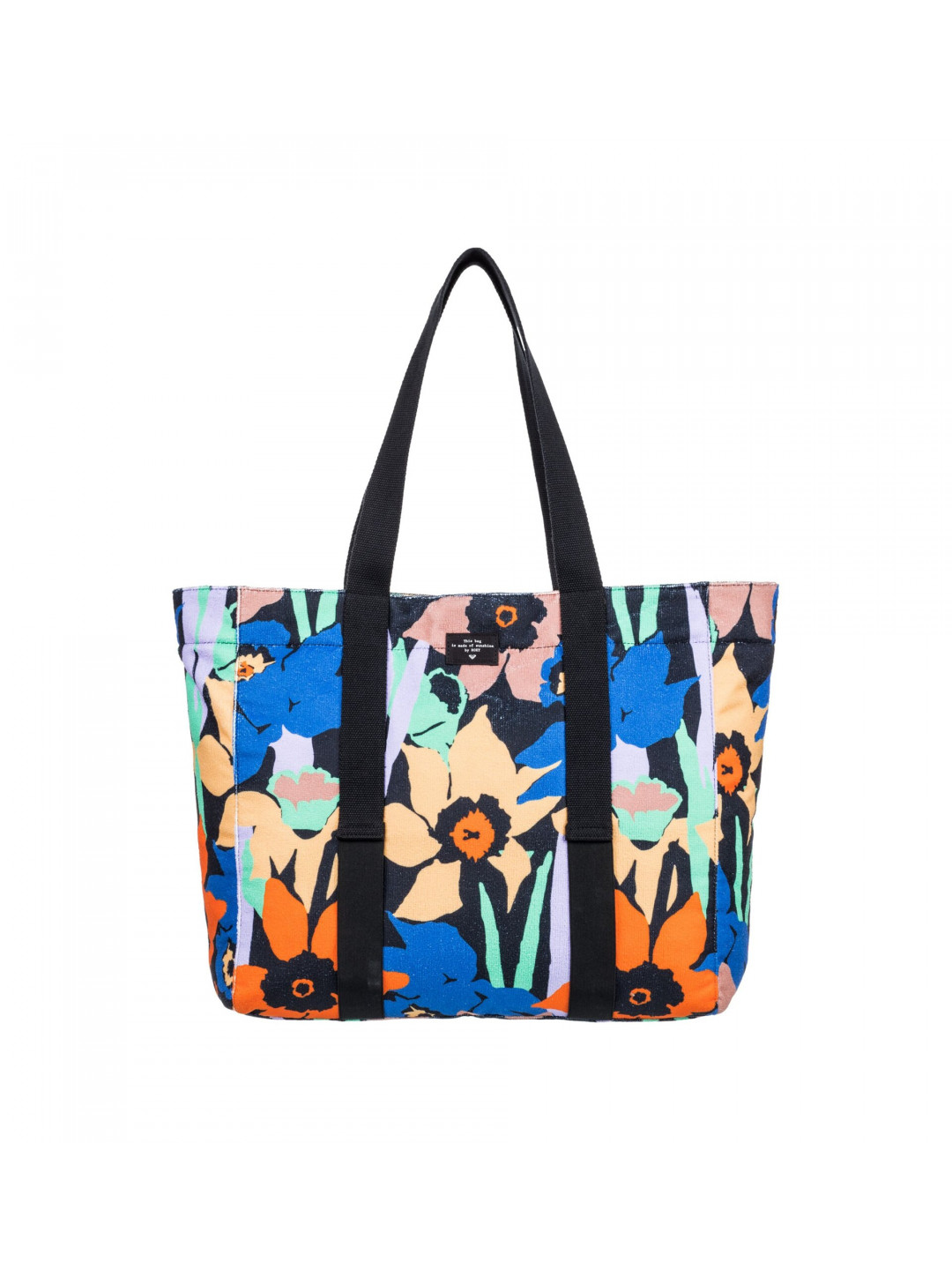 Roxy taška Mango Passion Anthracite Flower Jammin Černá Objem 15 L