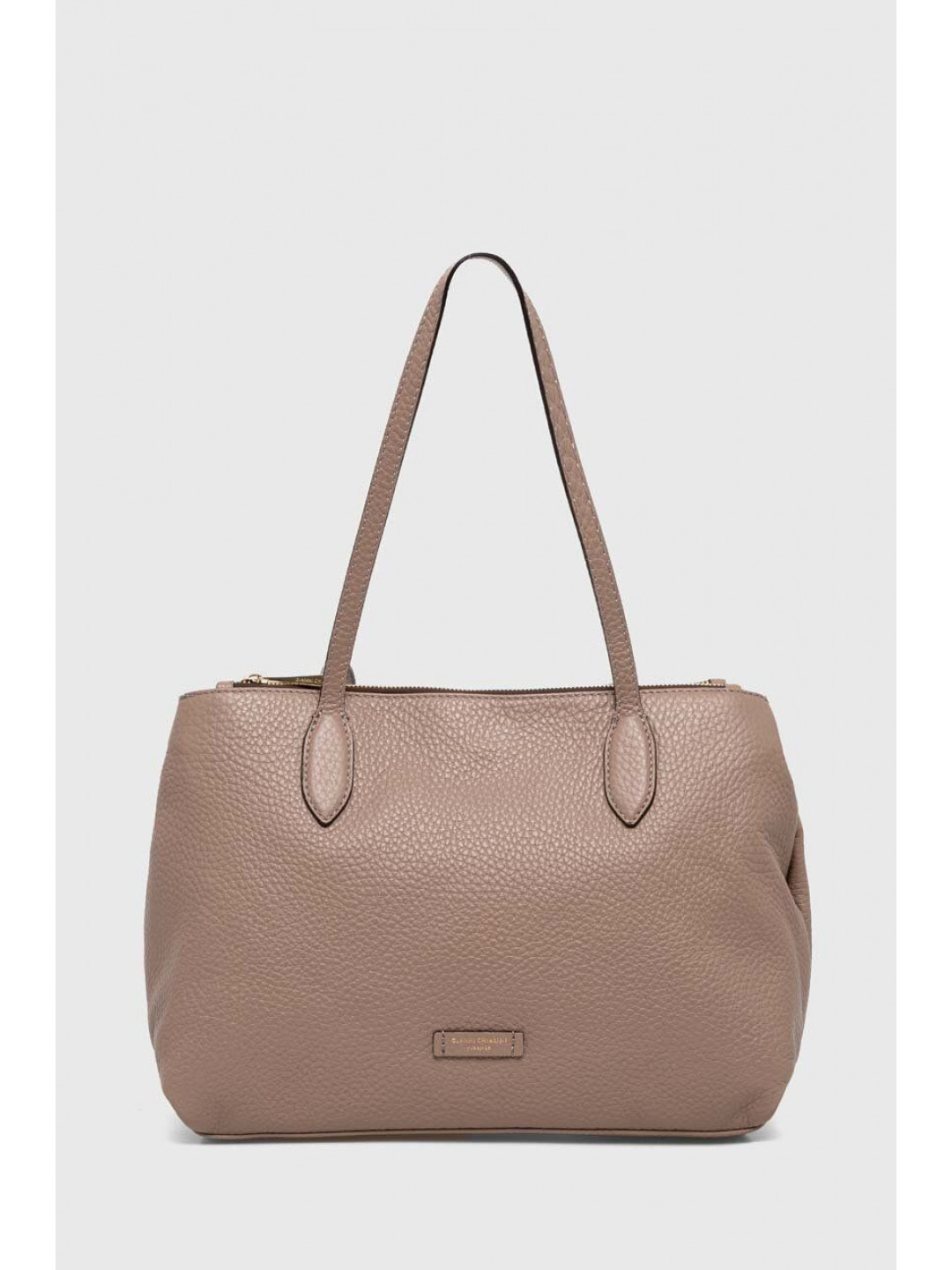 Kožená kabelka Gianni Chiarini MARA hnědá barva BS 10750 TKL