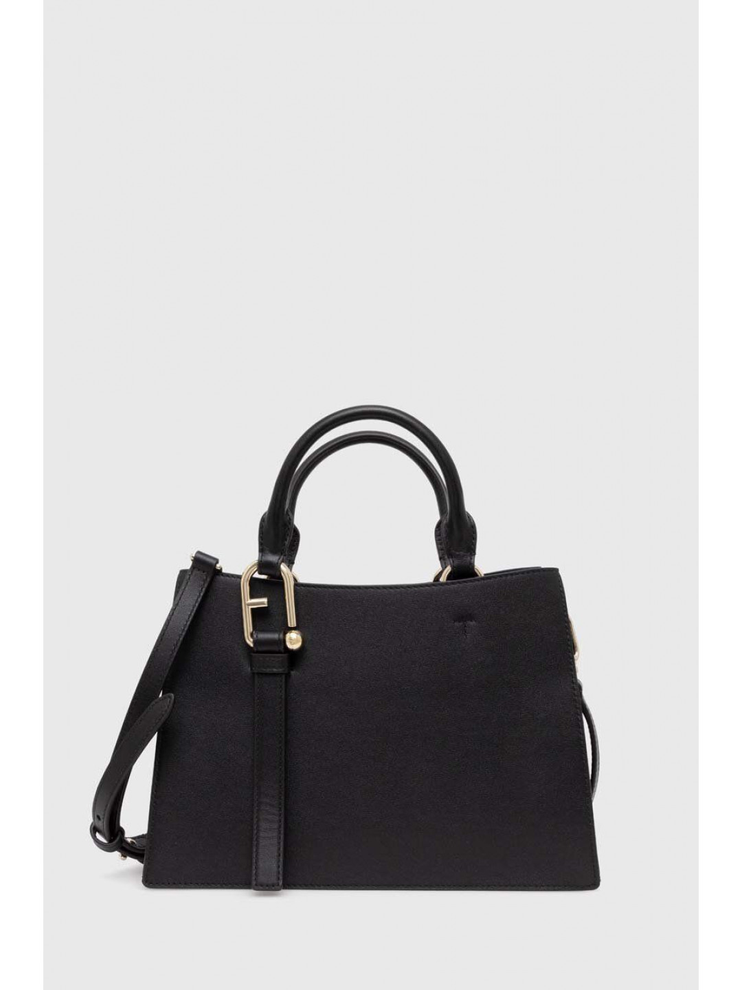 Kožená kabelka Furla černá barva WB01336 BX2045 O6000