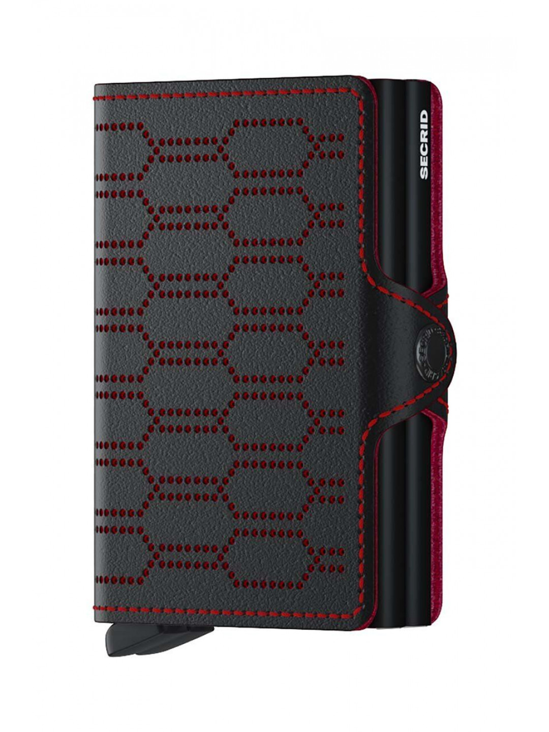Peněženka Secrid červená barva TFu-Black-Red