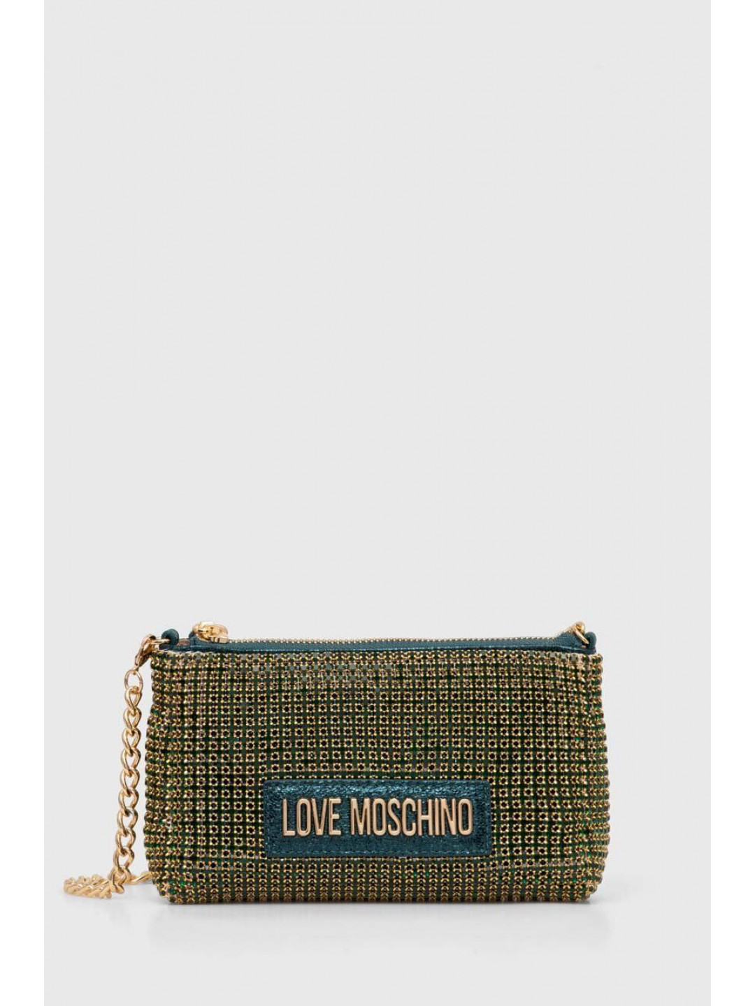 Kabelka Love Moschino tmavomodrá barva JC4046PP1LLP100A