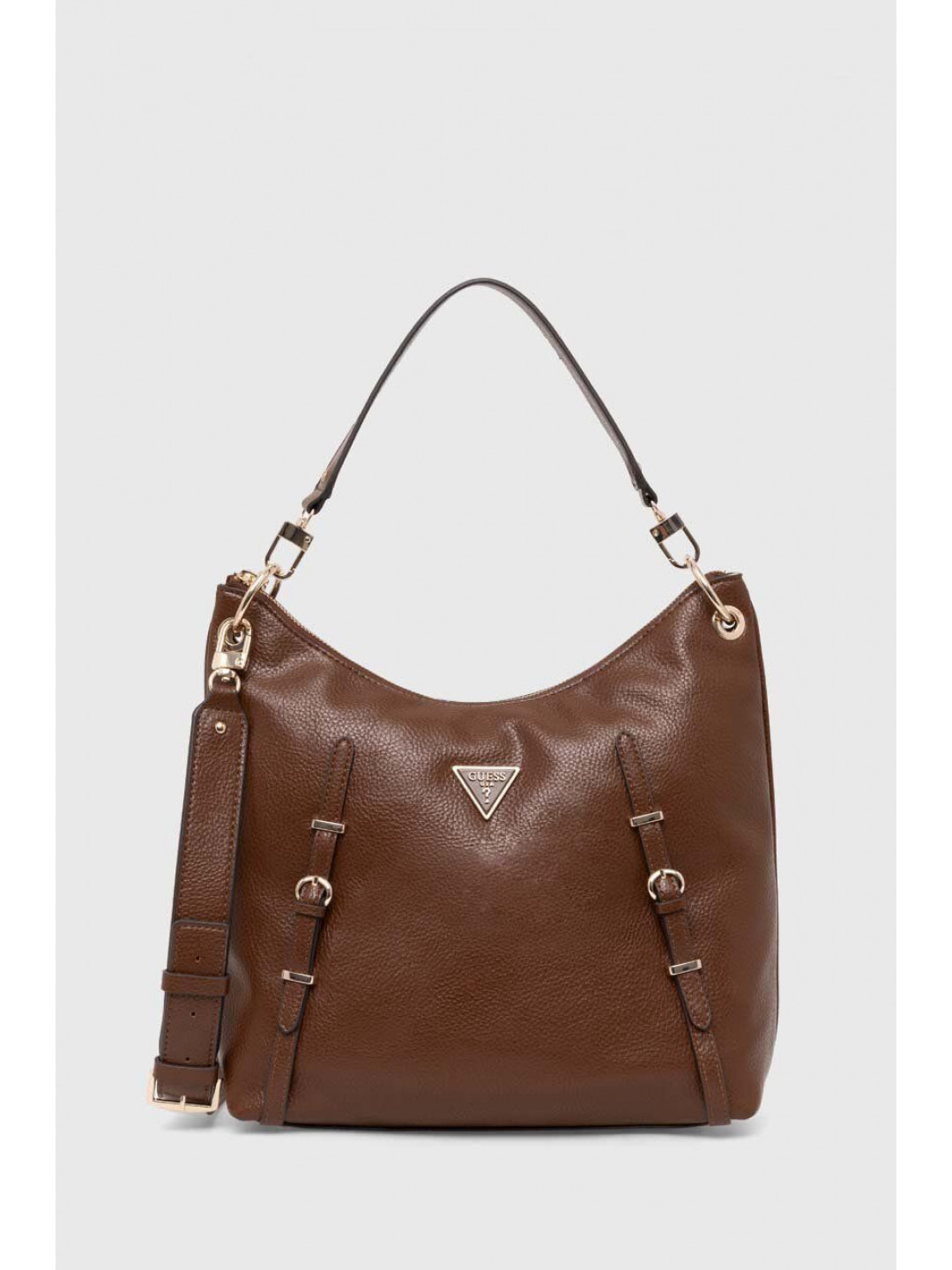 Kabelka Guess LEVIA hnědá barva HWBS85 01030