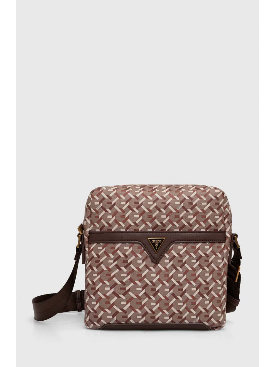 Ledvinka Guess TORINO béžová barva HMTOGW P4358