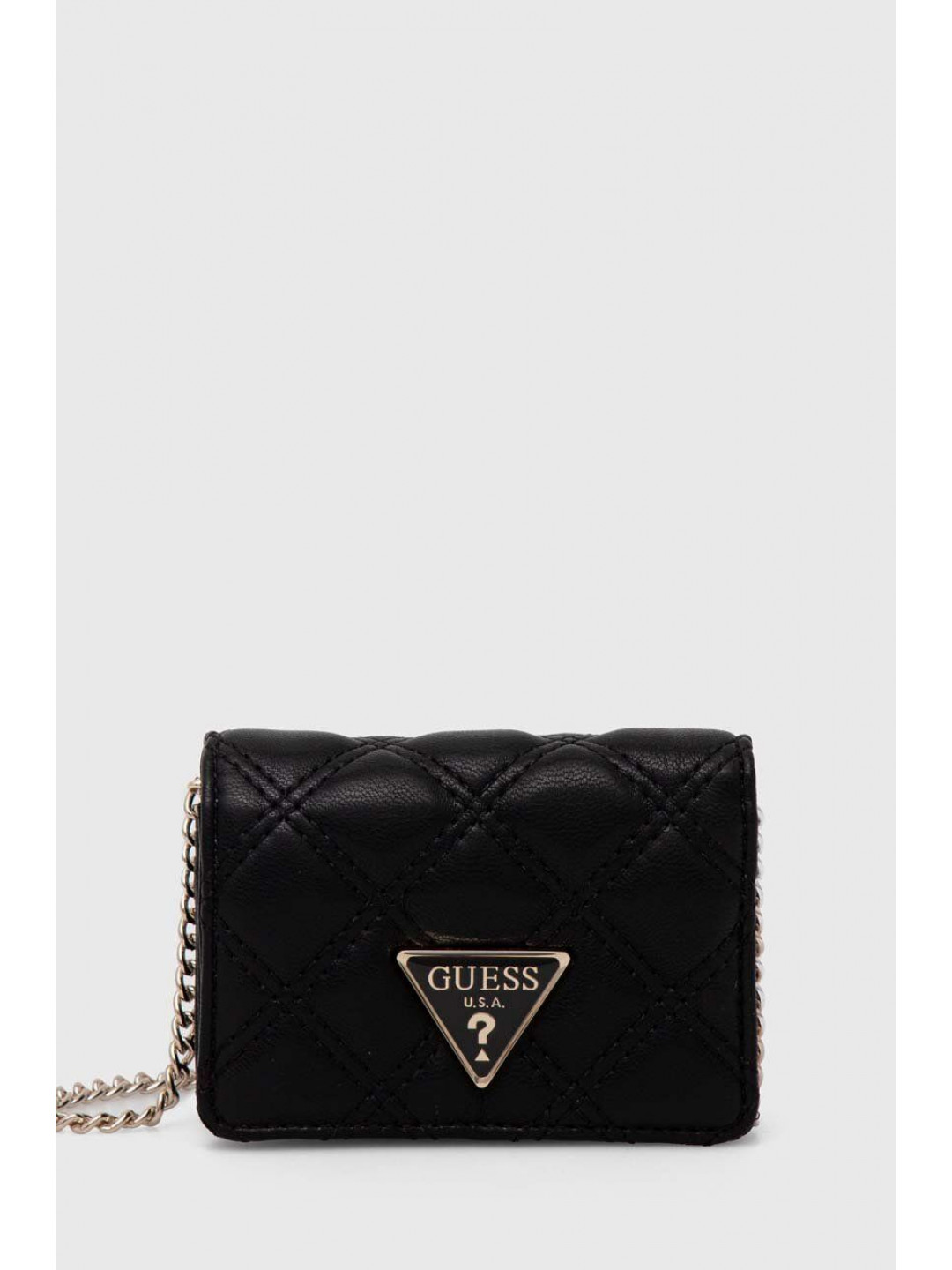 Peněženka Guess GIULLY černá barva SWQG87 48860