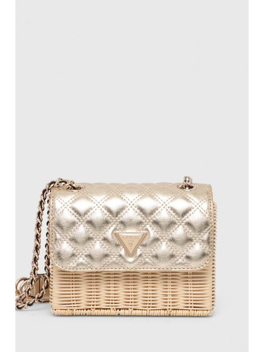 Kabelka Guess GIULLY zlatá barva HWSM87 48170