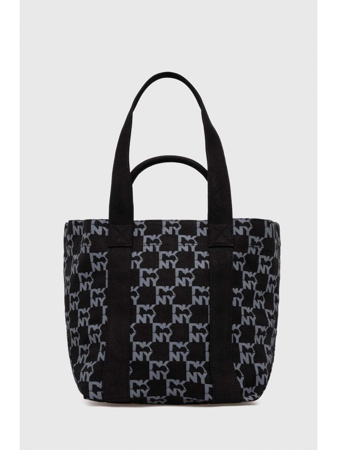Bavlněná kabelka Dkny HEART OF NY černá barva R41AGF02